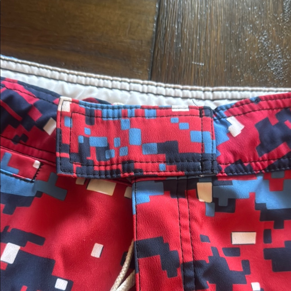 Redline Red and Blue Camo Shorts - Picture 7 of 8